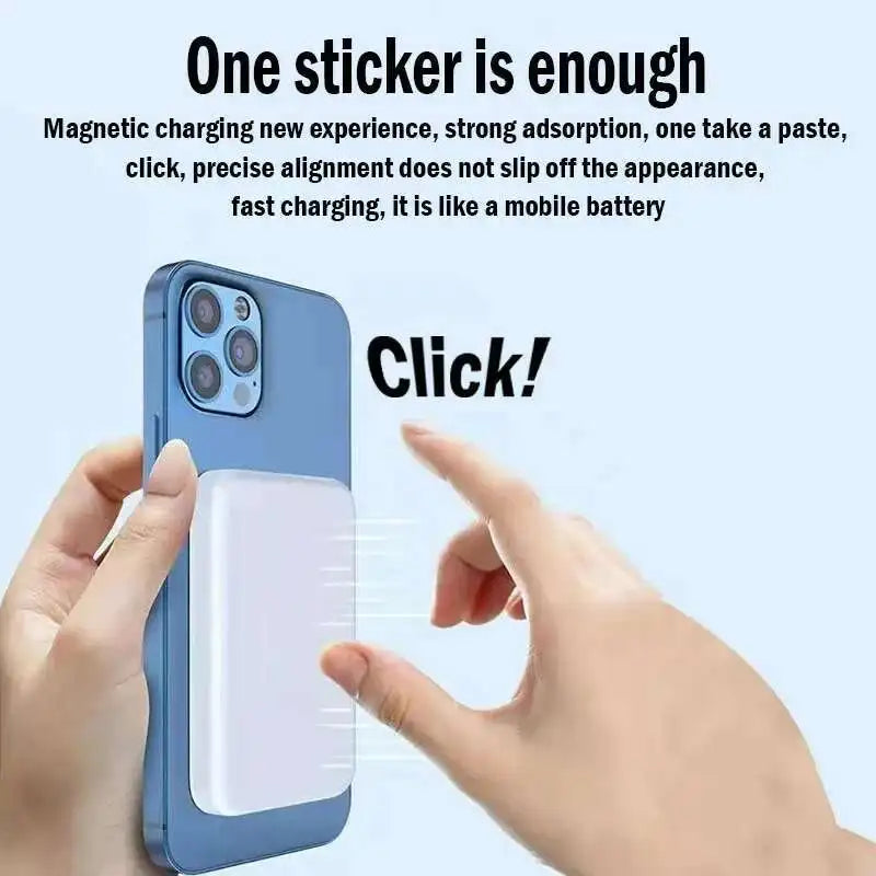 Xilecaly Magnetic Power Bank 10 000 mAh – Charge Rapide & Sans Fil10000mAh