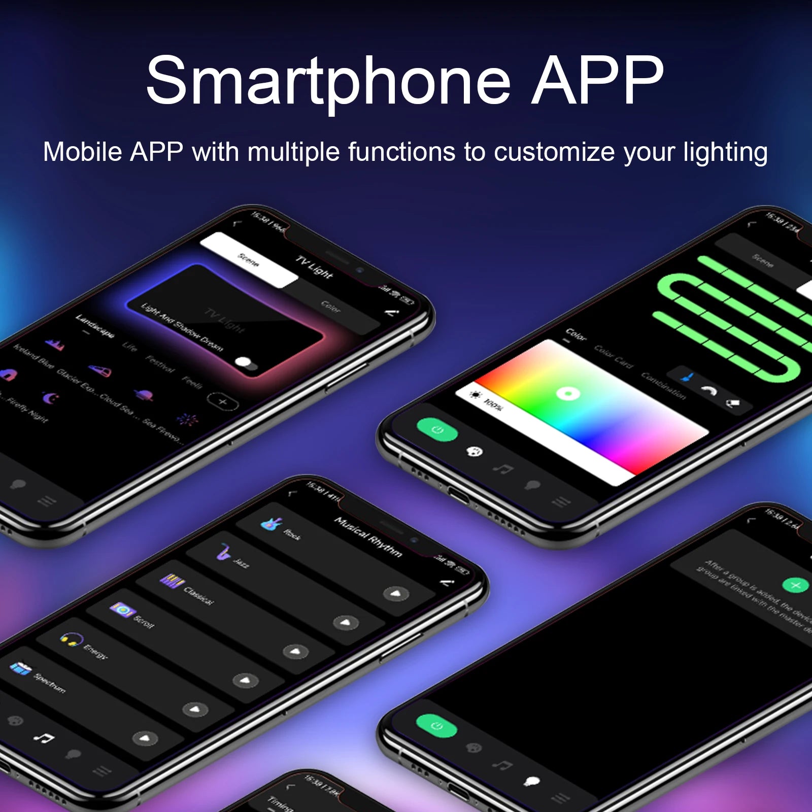 Bande LED intelligente