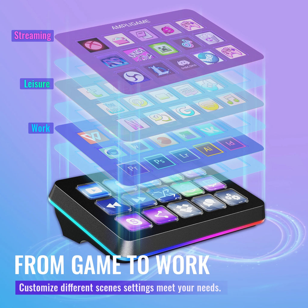 Stream Deck 15 Boutons