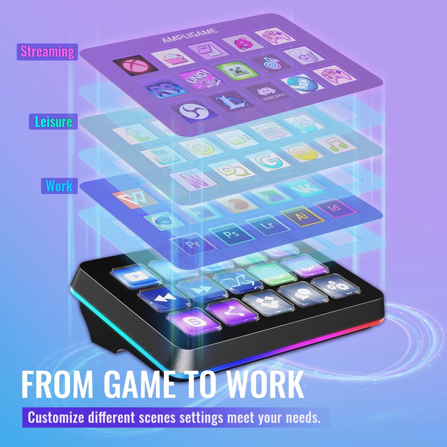 Stream Deck 15 Boutons