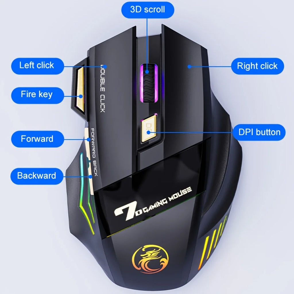 Souris Gaming Sans Fil