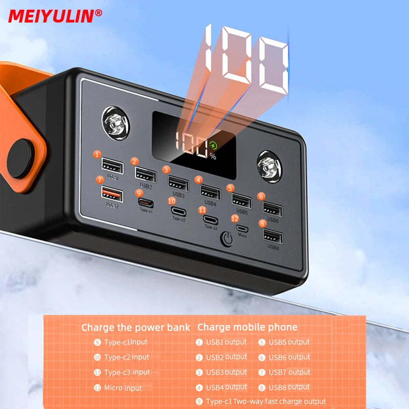Meiyulin Power Bank 160 000 mAh